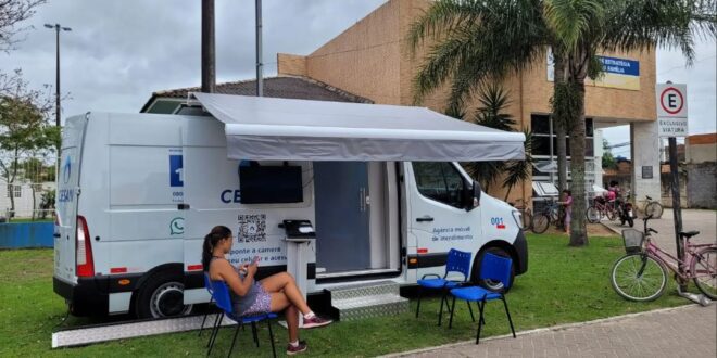 Unidades Móvies da Cesan irão operar no Terminal de Itacibá e em bairros da Serra na próxima semana
